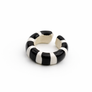 Earcuff Bianco Nero
