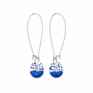 Gocce pois blu